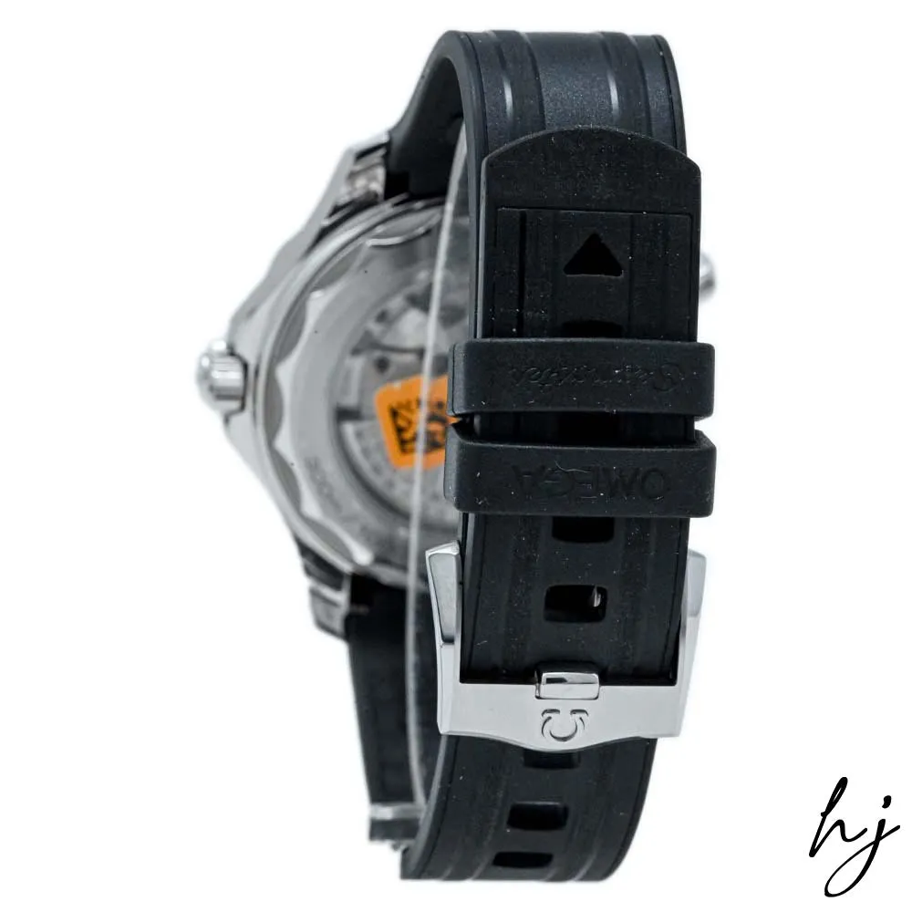 Omega Men's Seamaster Stainless Steel 42mm Black Wave Dial Watch Reference #: 210.32.42.20.01.001