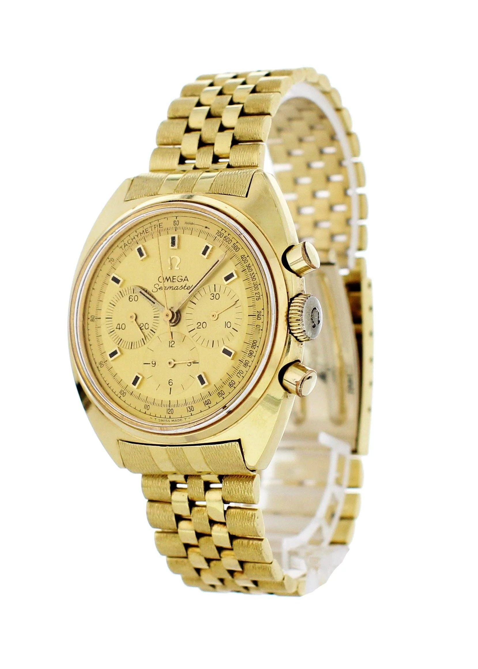 Omega Seamaster 145.016 18k Yellow Gold  Mens Watch