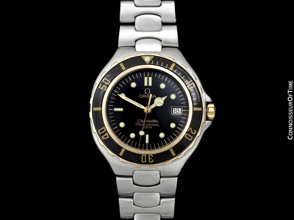 Omega Seamaster 200M Pre-Bond Dive Watch, Date - Stainless Steel & 18K Gold