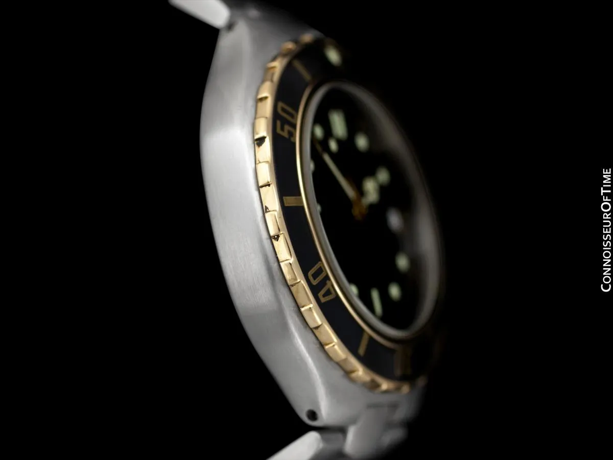 Omega Seamaster 200M Pre-Bond Dive Watch, Date - Stainless Steel & 18K Gold