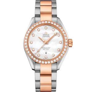 Omega Seamaster Aqua Terra 150M 34 mm, steel - Sedna™ gold on steel - Sedna™ gold