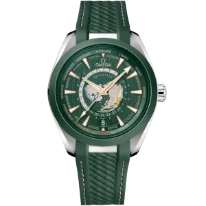 Omega Seamaster Aqua Terra 150M 43 mm, steel on rubber strap