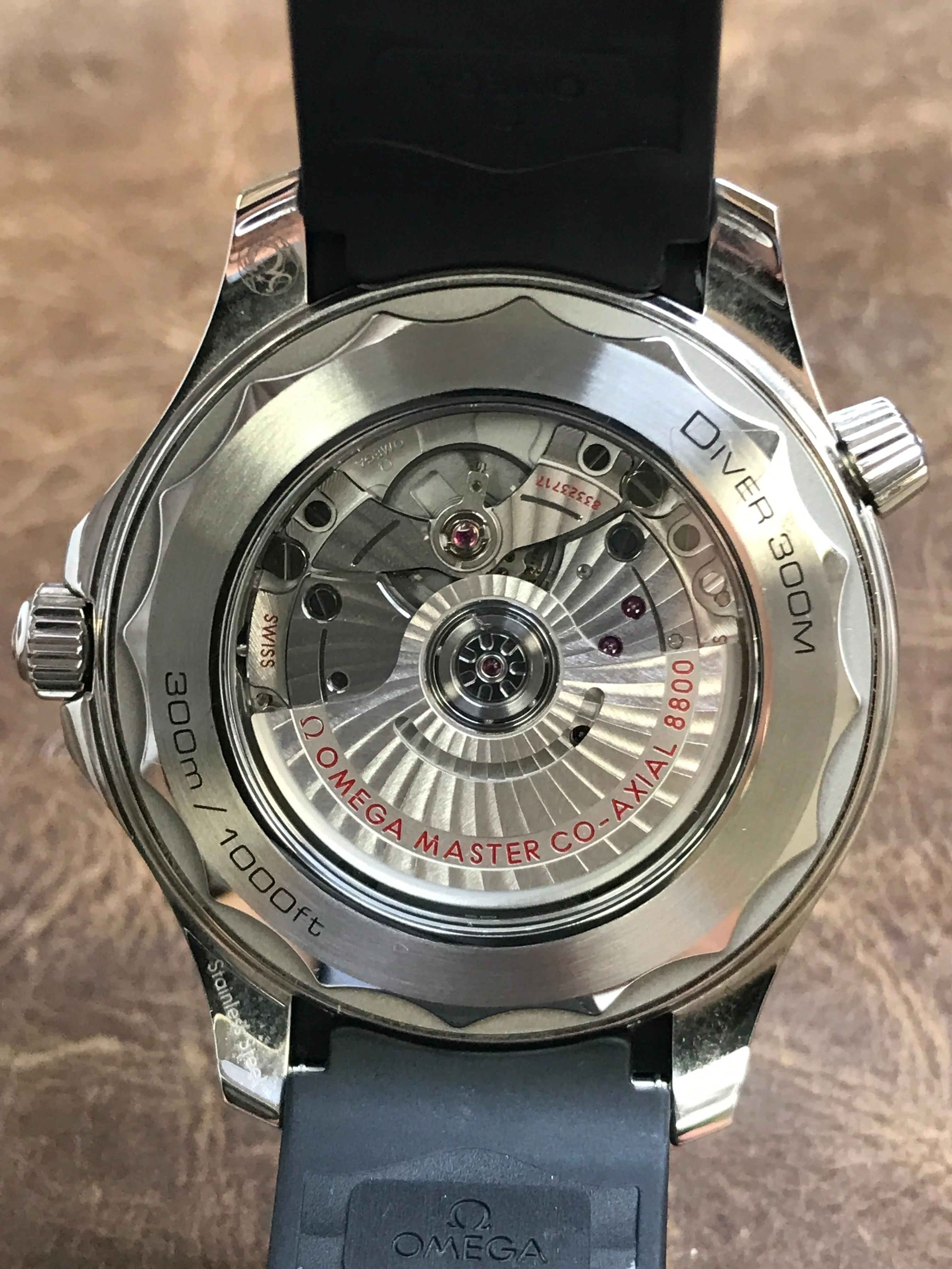 Omega Seamaster Diver 300M 210.32.42.20.04.001 White Dial Automatic Men's Watch