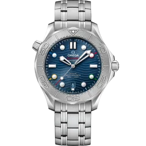 Omega Seamaster Diver 300M 42 mm, steel on steel