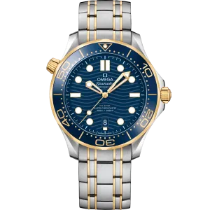 Omega Seamaster Diver 300M 42 mm, steel - yellow gold on steel - yellow gold