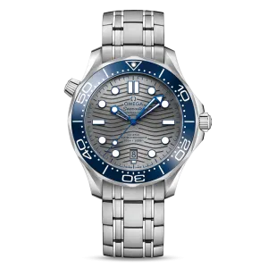 OMEGA Seamaster Diver 300m Co-Axial Master Chronometer 42mm, Stainless Steel and Blue