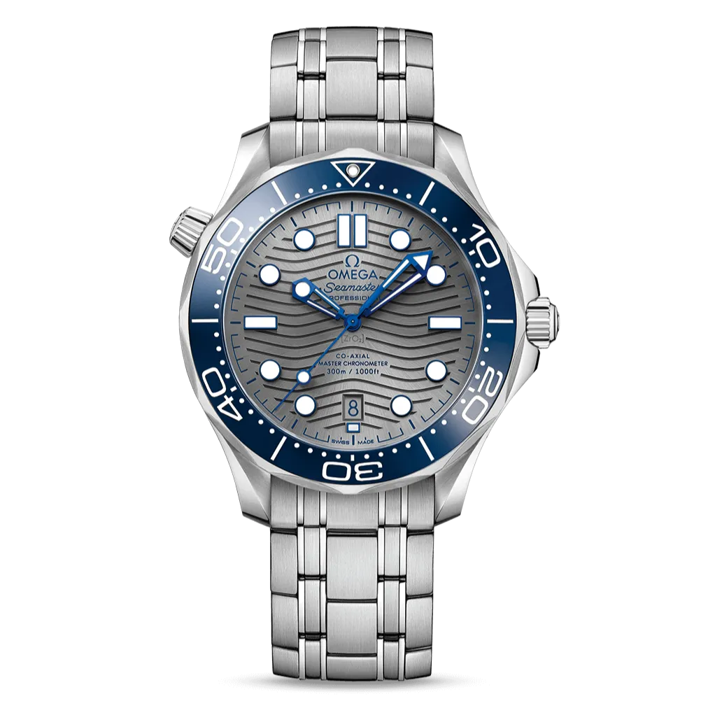 OMEGA Seamaster Diver 300m Co-Axial Master Chronometer 42mm, Stainless Steel and Blue