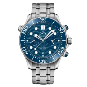 OMEGA Seamaster Diver 300m Co-Axial Master Chronometer Chronograph 44mm, Steel and Blue