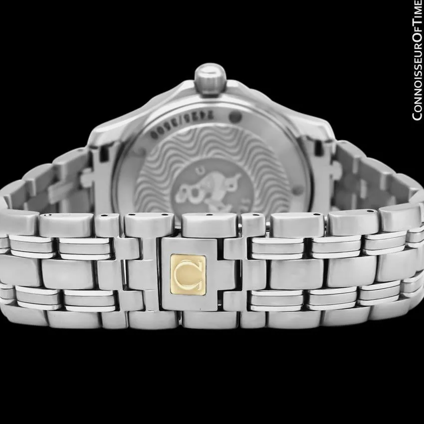 Omega Seamaster Midsize 300M Professional Diver Chronometer Limited Edition Jacques Mayol Watch, Stainless Steel - 2554.80.00