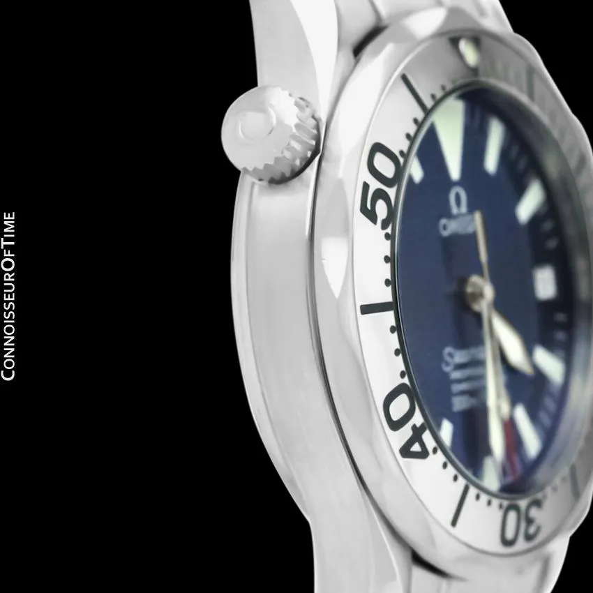 Omega Seamaster Midsize 300M Professional Divers Automatic Chronometer Watch, Stainless Steel - 2253.80.00