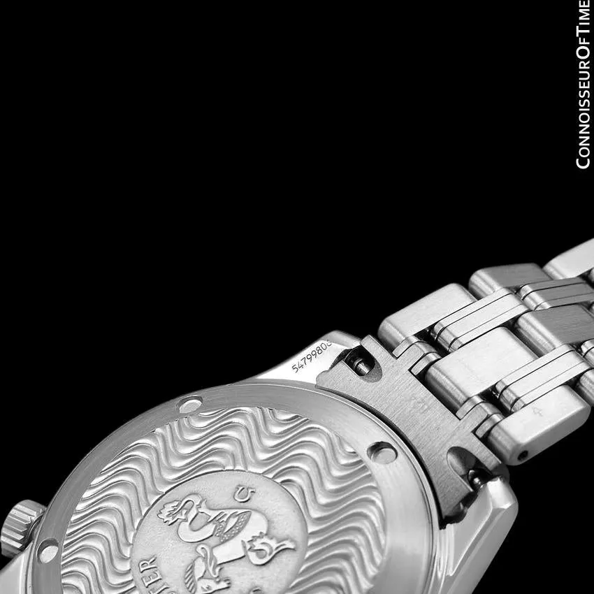 Omega Seamaster Midsize 300M White (James Bond Style) Professional Divers Watch, Stainless Steel - 2562.20.00