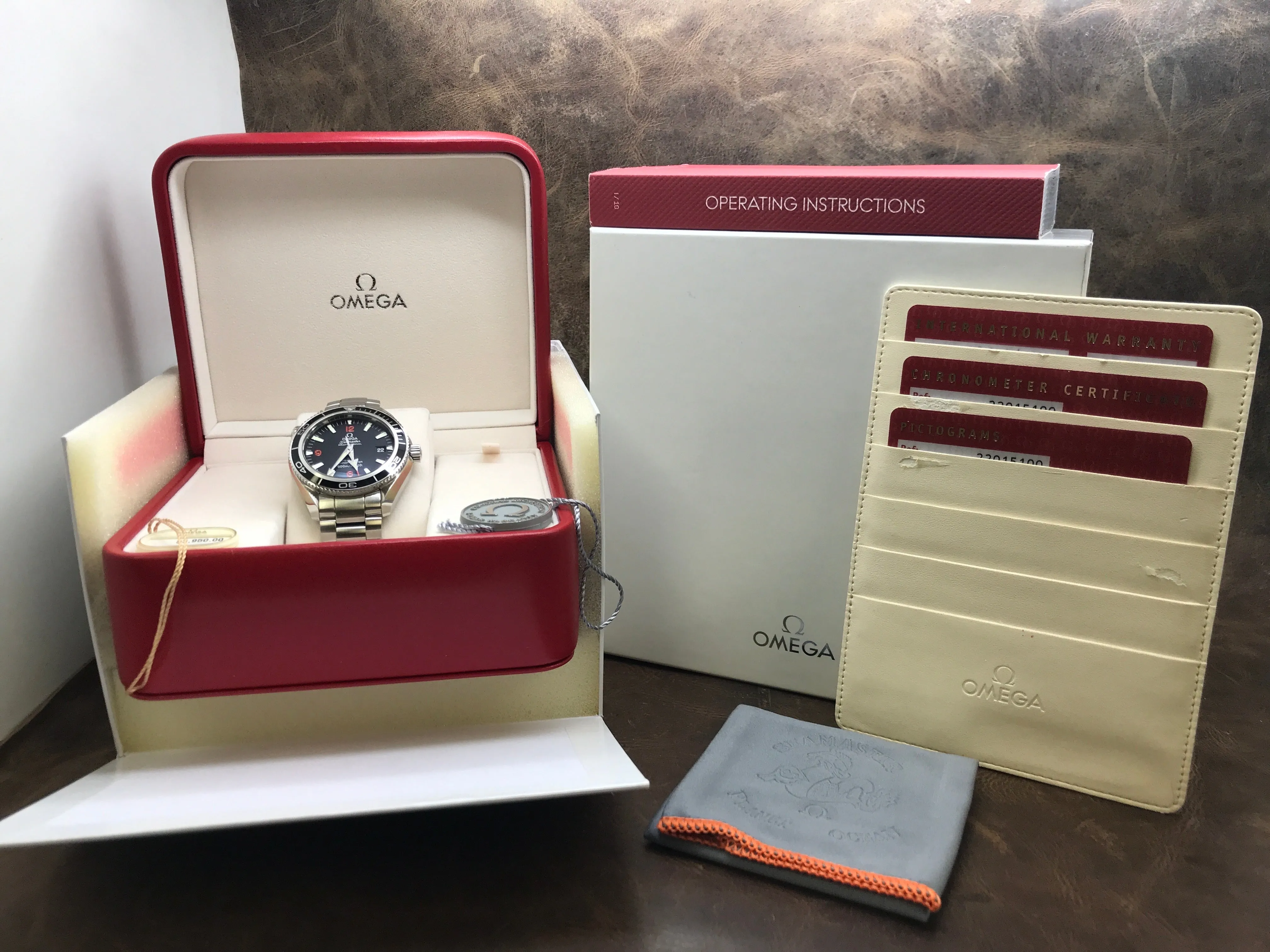 Omega Seamaster Planet Ocean 2201.51.00 Black Dial Automatic Men's Watch