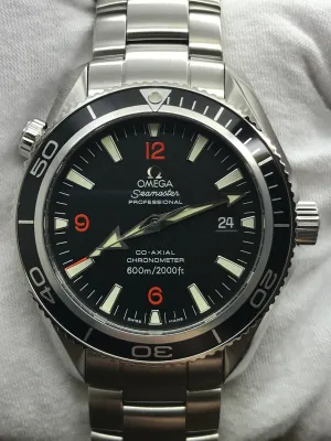 Omega Seamaster Planet Ocean 2201.51.00 Black Dial Automatic Men's Watch