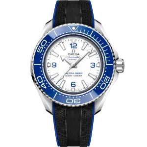 Omega Seamaster Planet Ocean 6000M 45.5 mm, O-MEGASTEEL on rubber strap