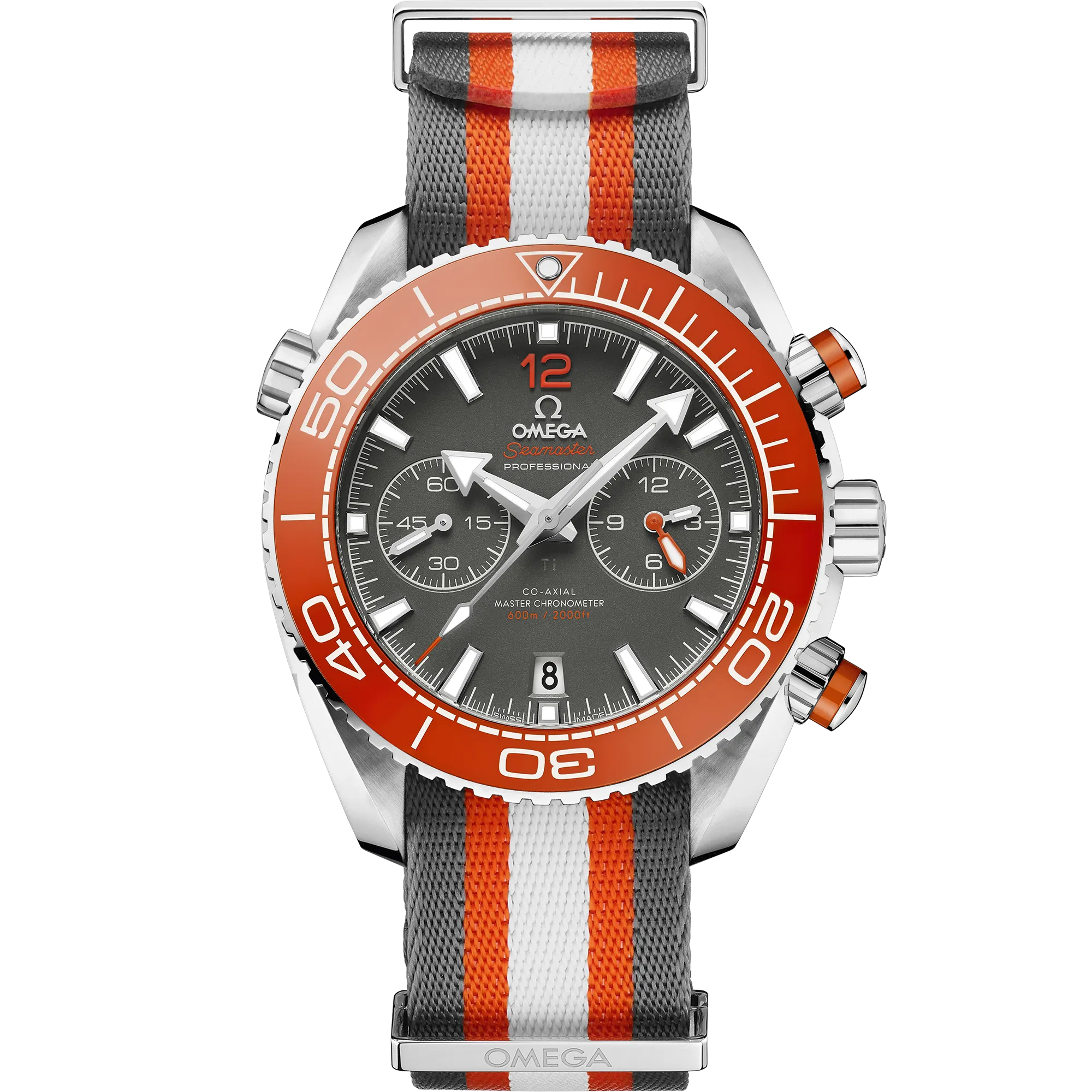 Omega Seamaster Planet Ocean 600M 45.5 mm, steel on NATO strap