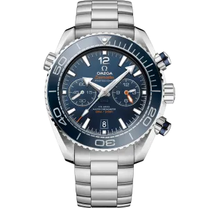 Omega Seamaster Planet Ocean 600M 45.5 mm, steel on steel