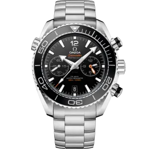 Omega Seamaster Planet Ocean 600M 45.5 mm, steel on steel