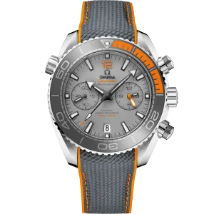 Omega Seamaster Planet Ocean 600M 45.5 mm, titanium on rubber strap