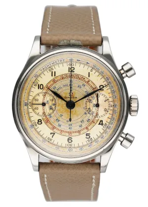 Omega Vintage Chronograph Stainless Steel Mens Watch