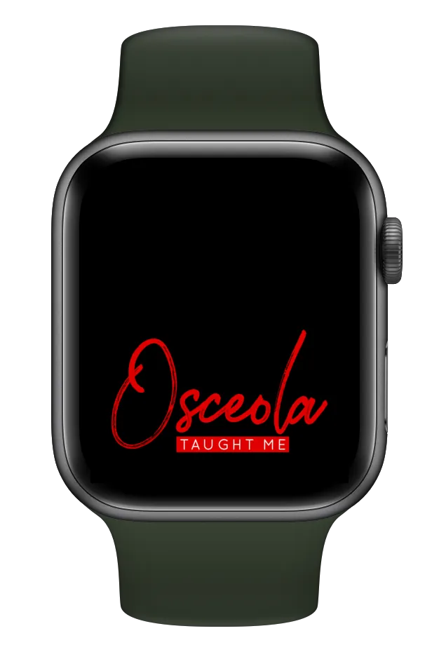 Osceola Taught Me Smartwatch Wallpaper