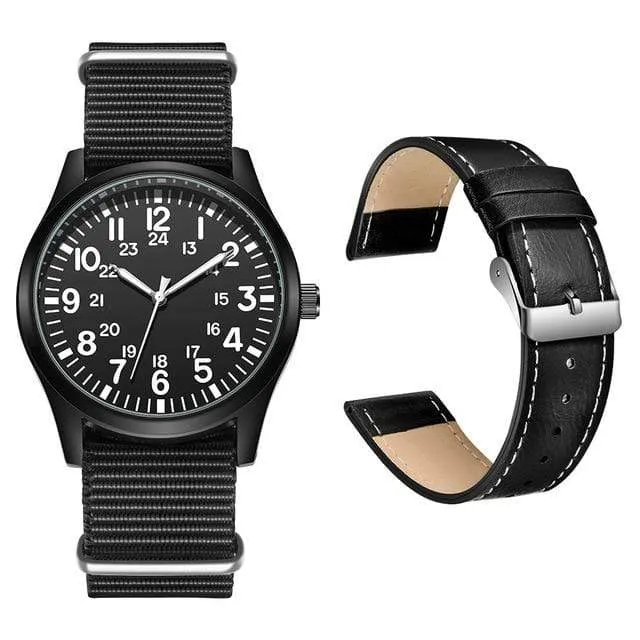 Outdoor Nylon Strap Sport Watch