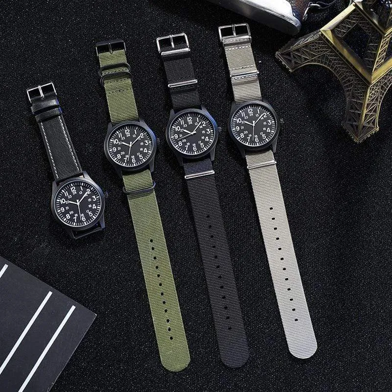 Outdoor Nylon Strap Sport Watch