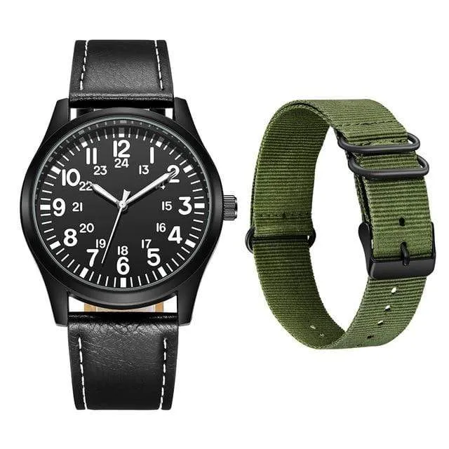 Outdoor Nylon Strap Sport Watch