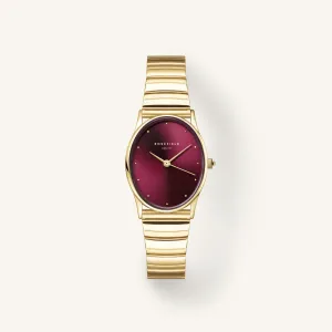 Oval Burgundy