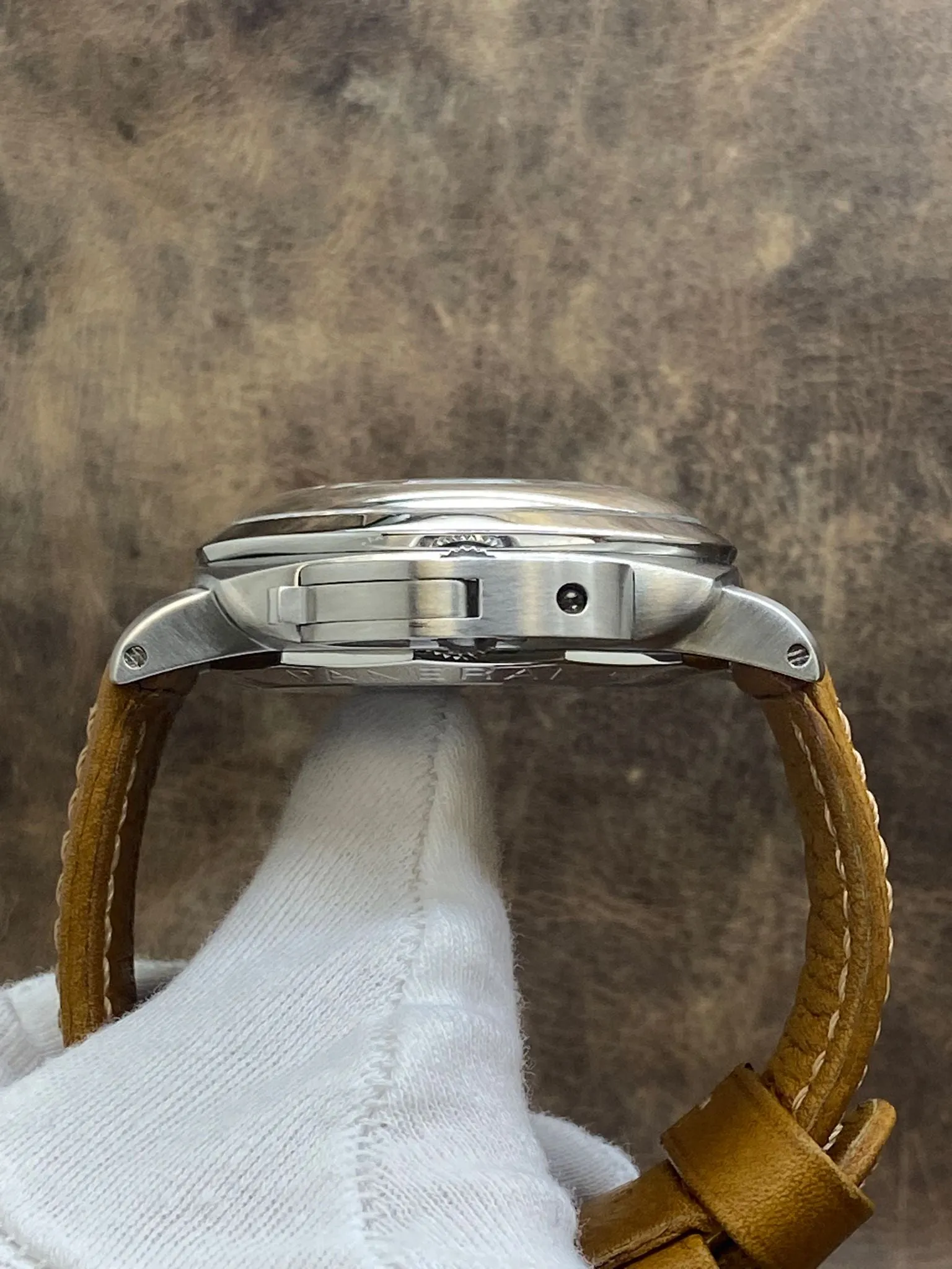 Panerai Luminor Special Edition 1950 Fiddy Factory Serviced PAM00127 Black Dial Hand-wound Men's Watch