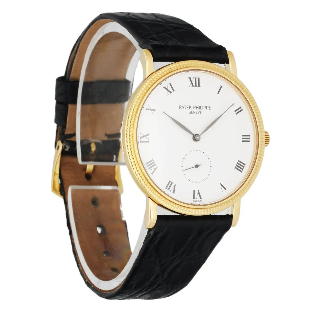 Patek Philippe 3919J Calatrava 18K Yellow Gold Men's Watch