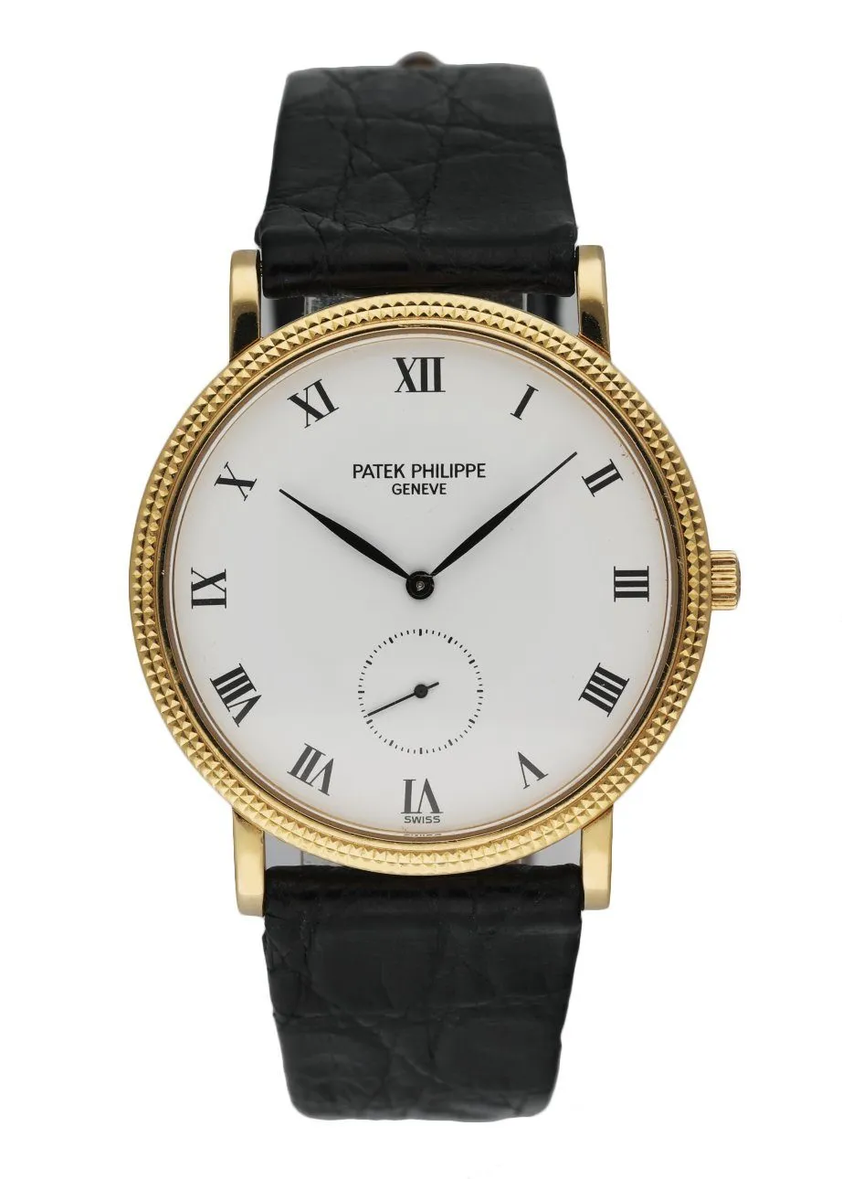 Patek Philippe 3919J Calatrava 18K Yellow Gold Men's Watch