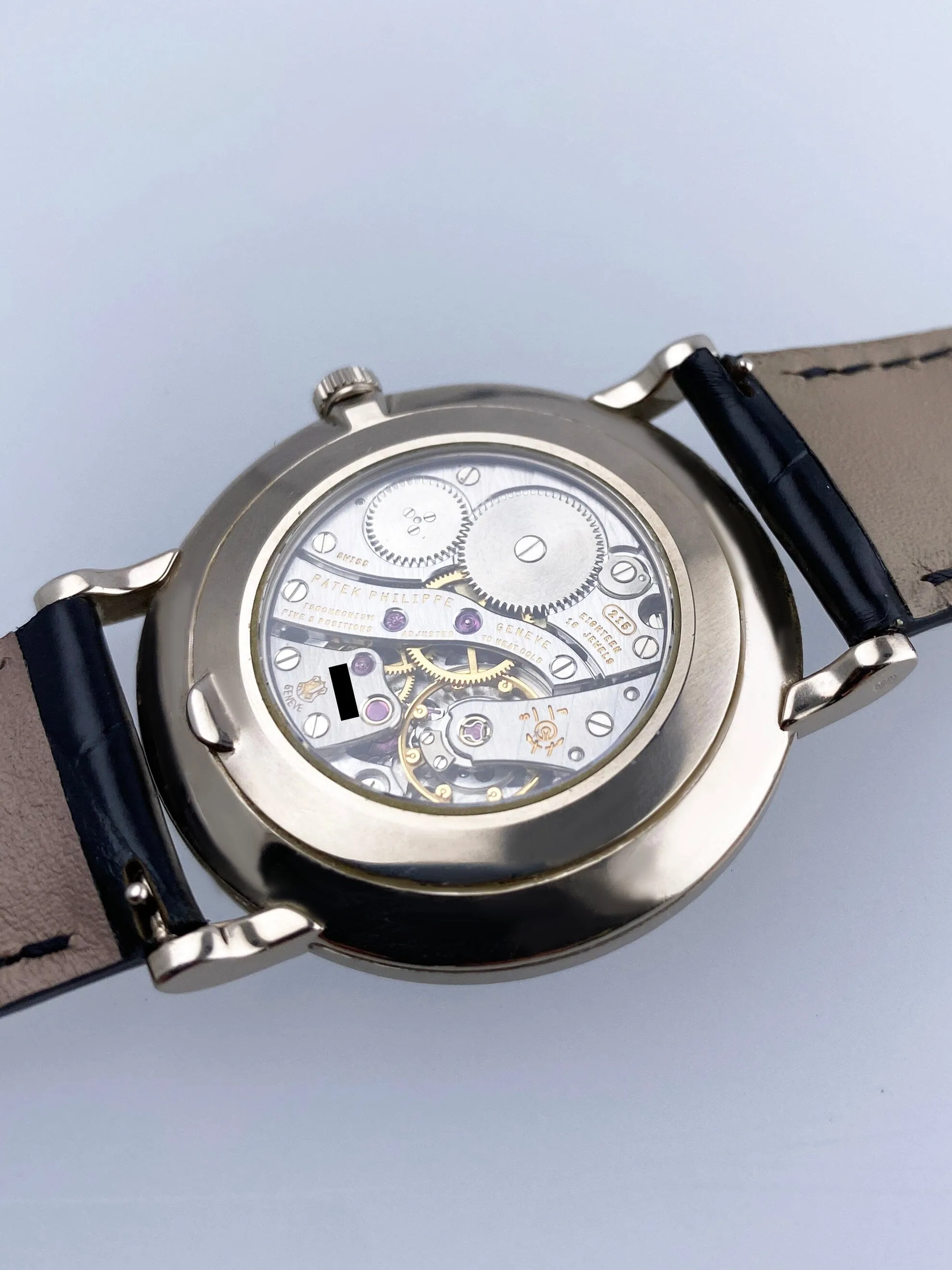 Patek Philippe Calatrava 5119G Tiffany & Co White Dial Mens Watch
