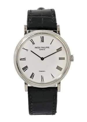 Patek Philippe Calatrava  5120G-001 Tiffany & co Dial Men Watch
