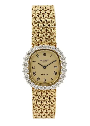 Patek Philippe Ellipse 4137 Diamond Bezel Ladies Watch