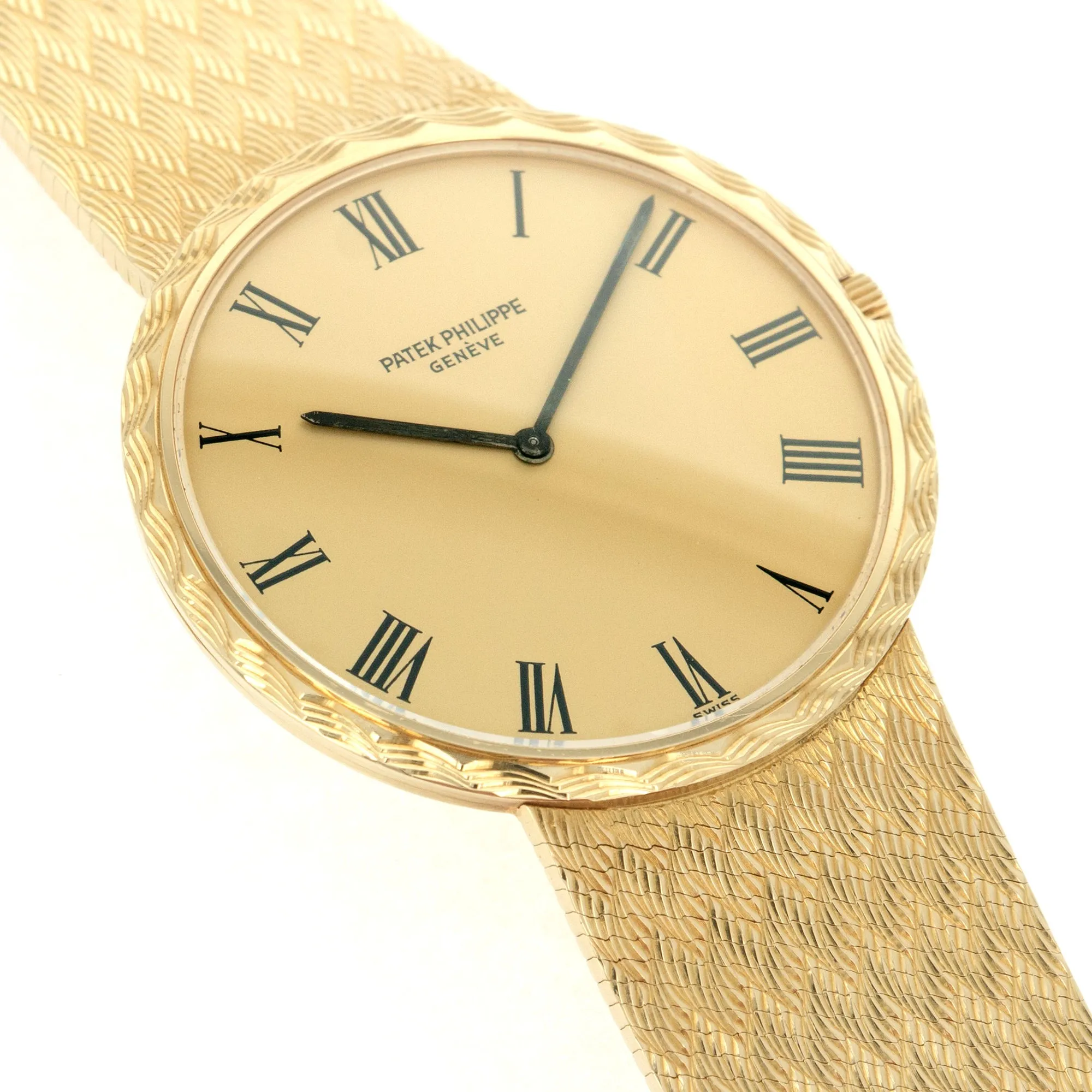 Patek Philippe Yellow Gold Bracelet Watch Ref. 3588