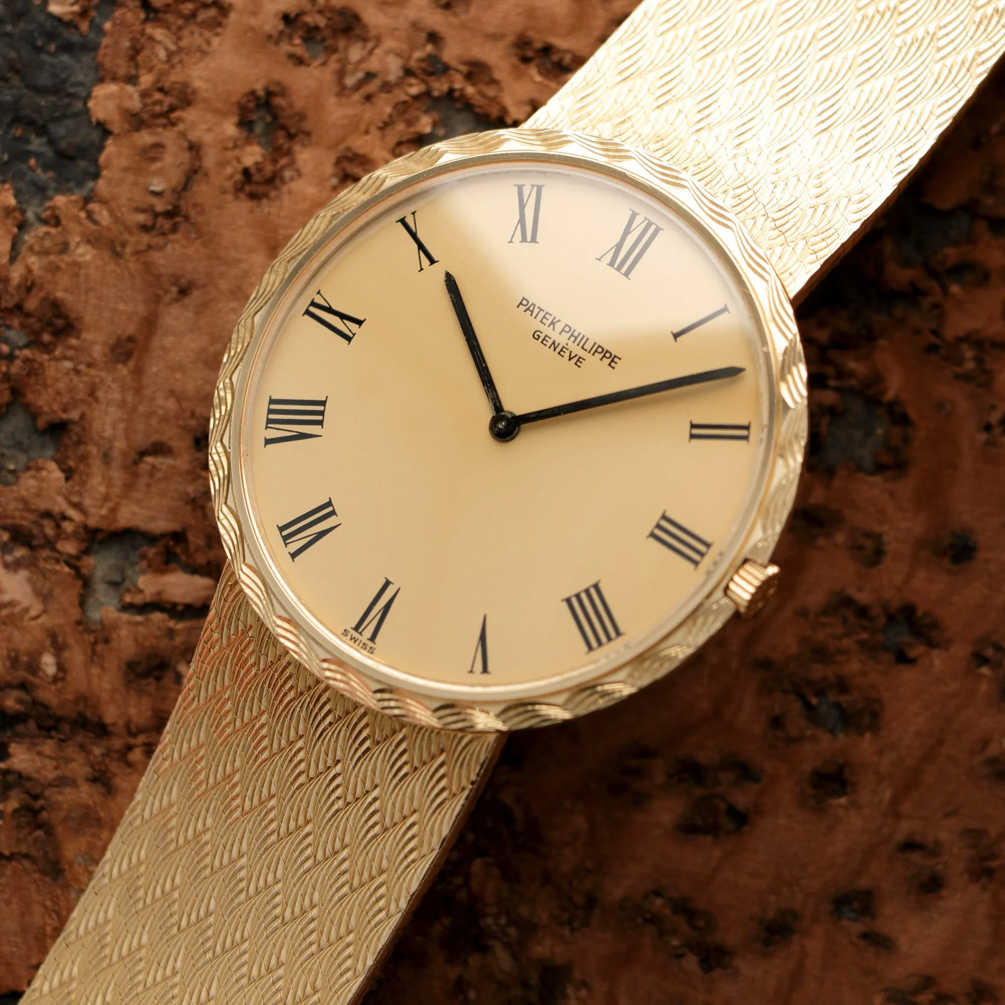 Patek Philippe Yellow Gold Bracelet Watch Ref. 3588