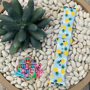 Pineapples and Fern Print Watchbands