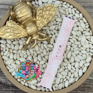 Pink Snakeskin Watchbands
