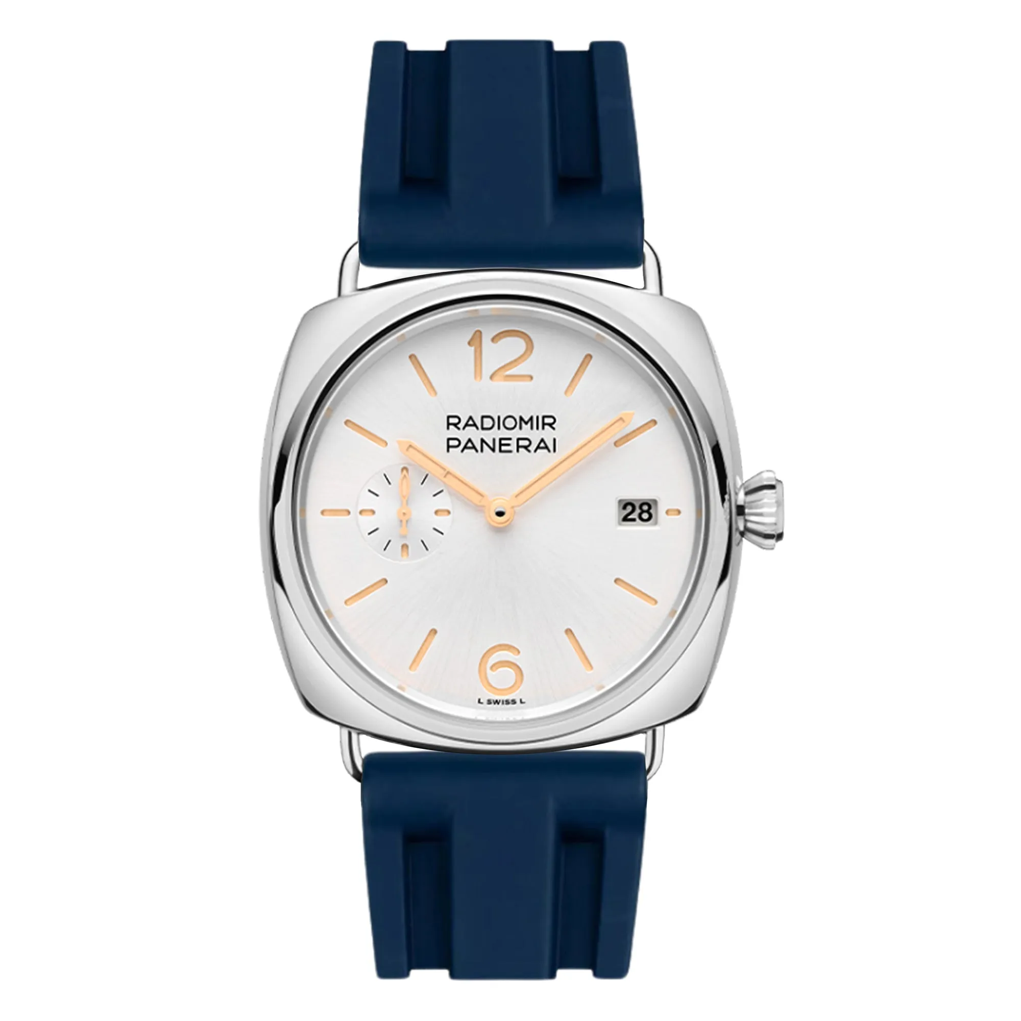 Pinnacle FKM Rubber Strap for Panerai Submersible – Sky Blue (2420 | FKM)