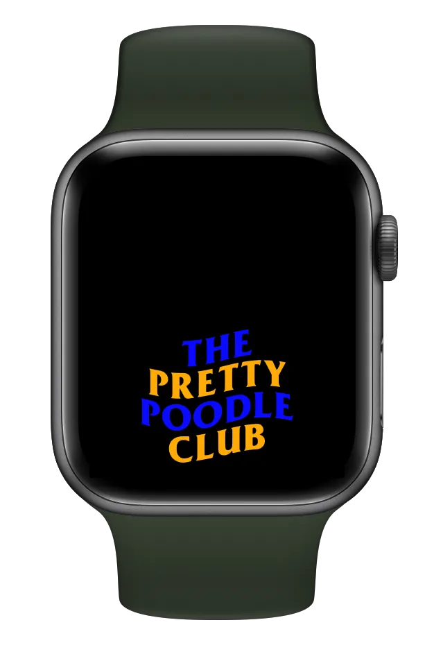 Pretty Poodle Club Smartwatch Wallpaper
