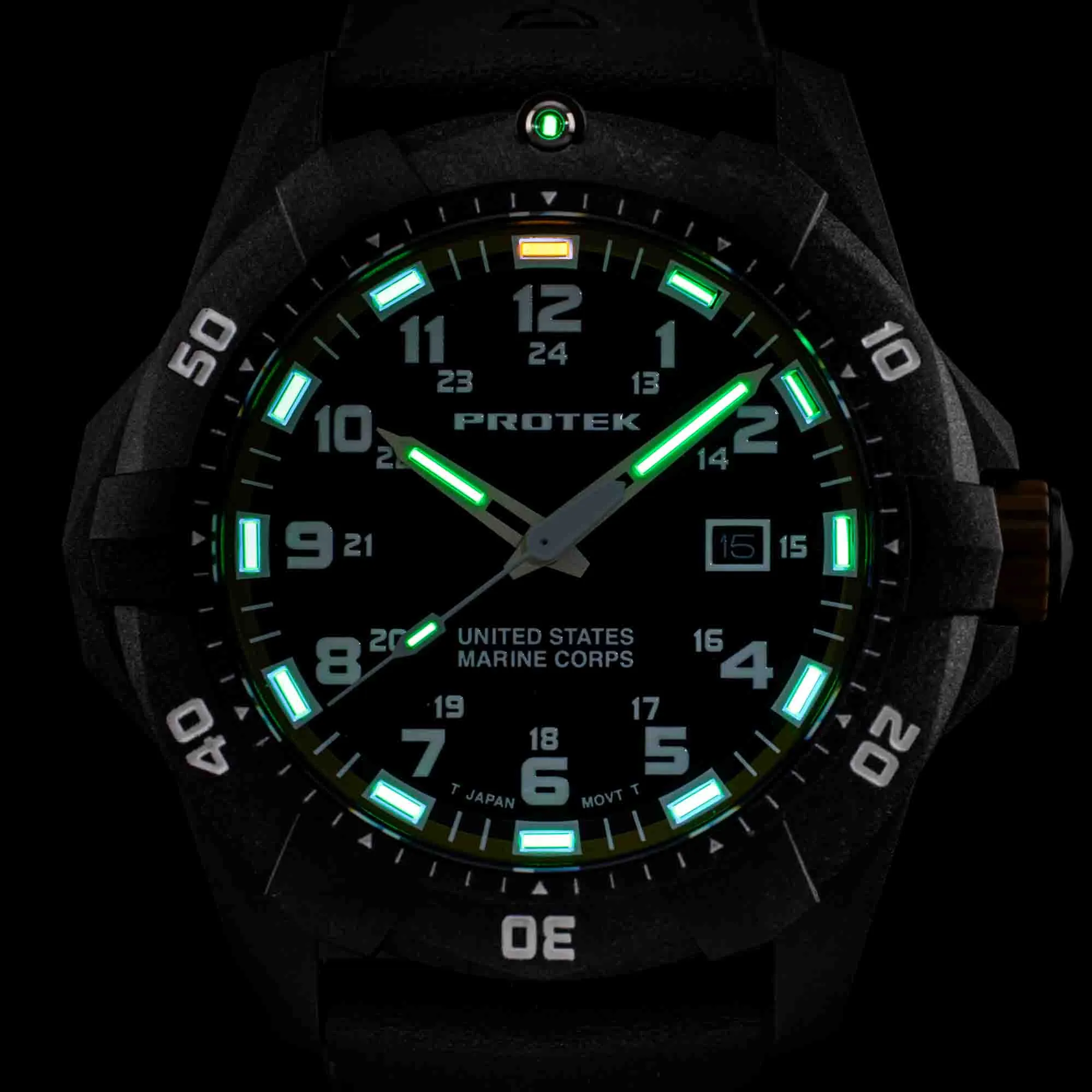ProTek Carbon USMC Series Dive Black Green