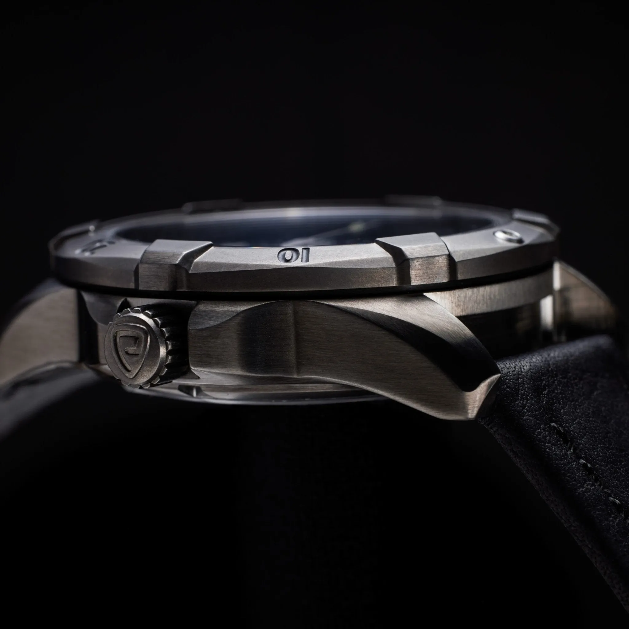 ProTek Steel Dive 2000 Series Tritium Black Gunmetal
