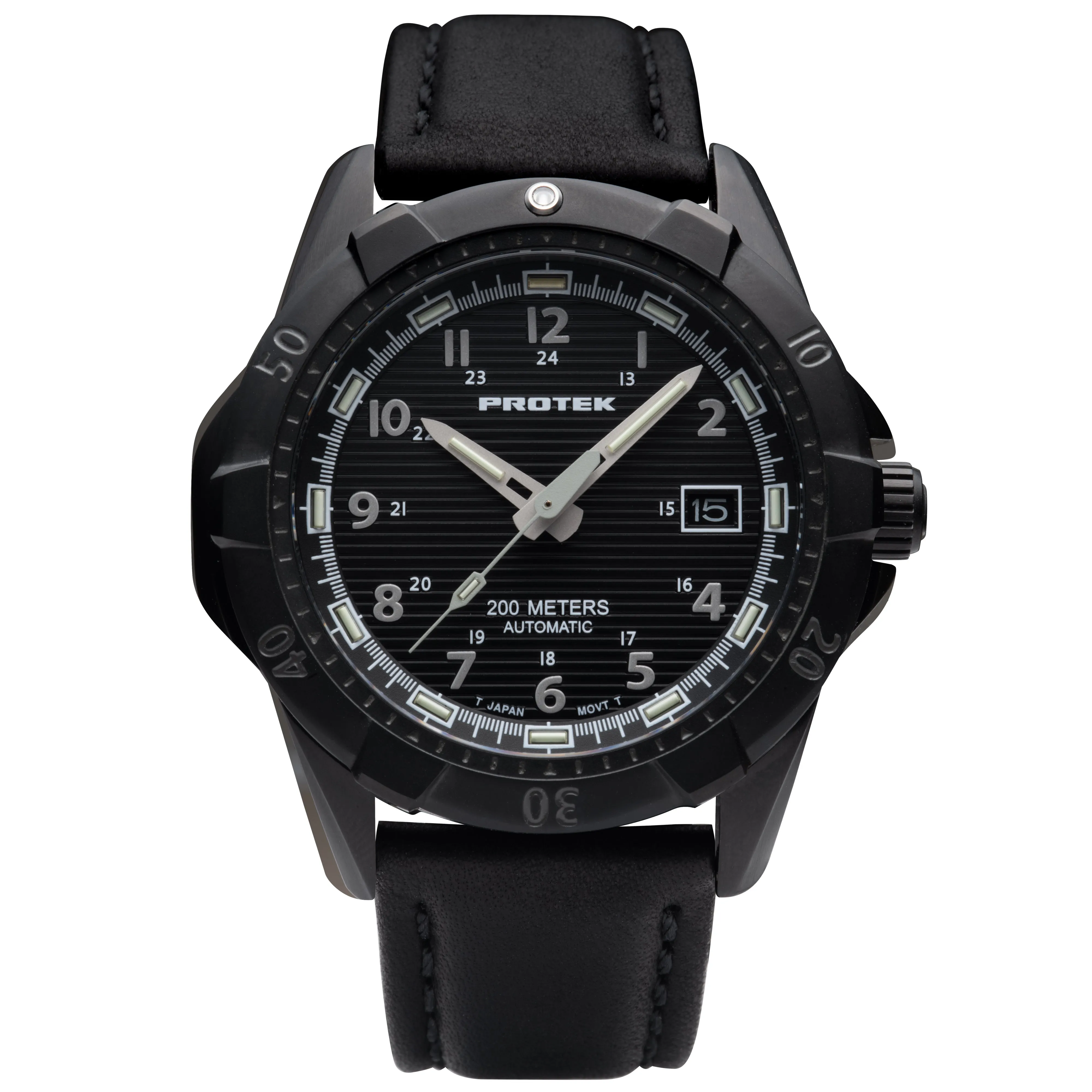 Protek USMC Gent's Steel Dive 2200 Series (Black)*