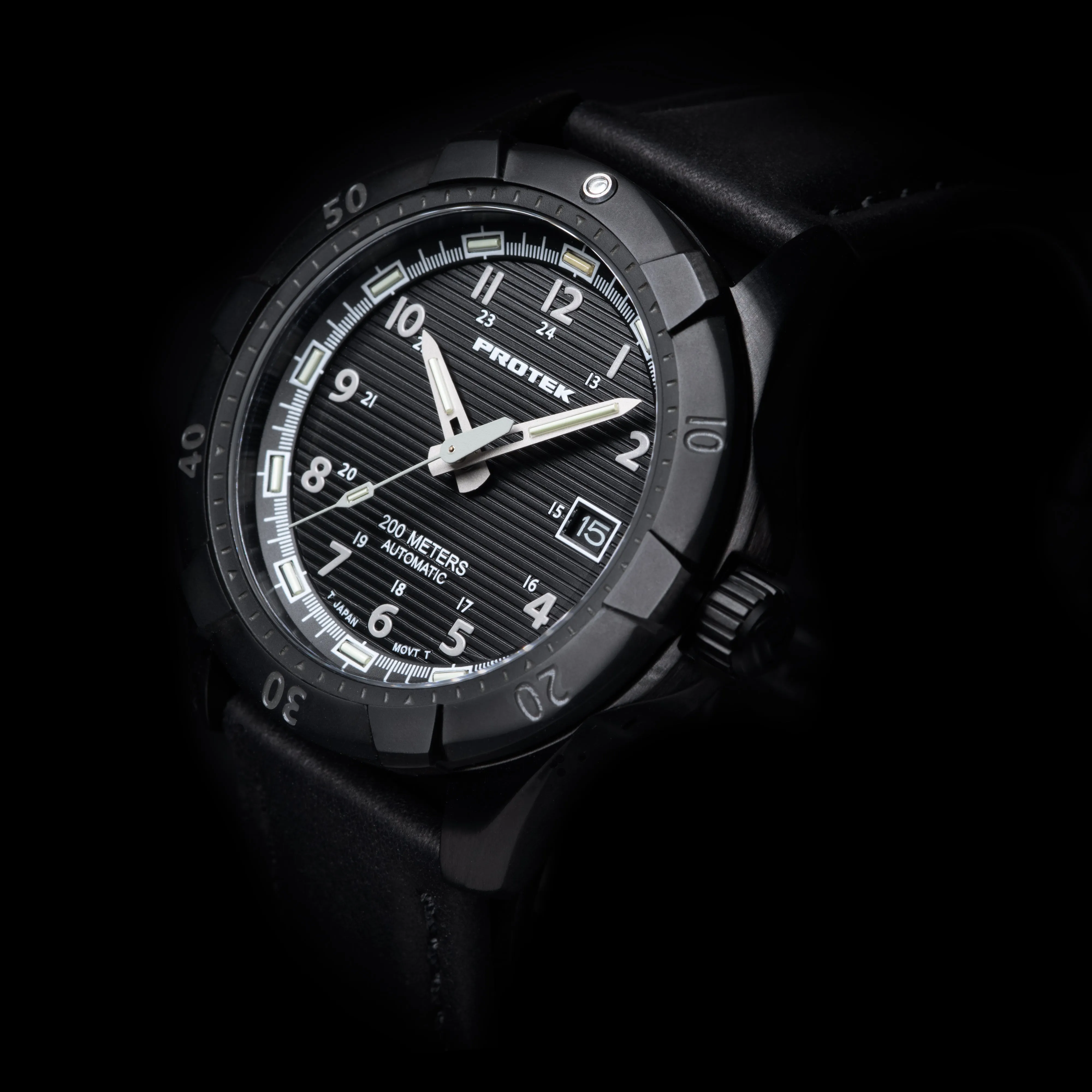 Protek USMC Gent's Steel Dive 2200 Series (Black)*
