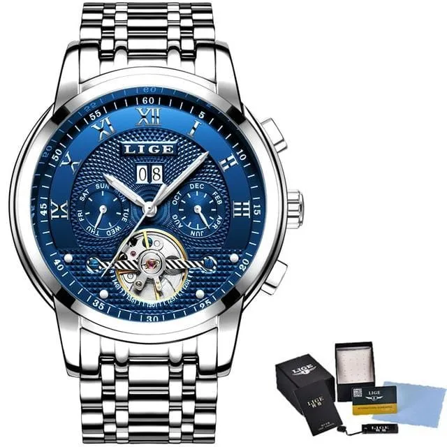 Quartz Stainless Steel 2 Tone Men's Casual Watch
