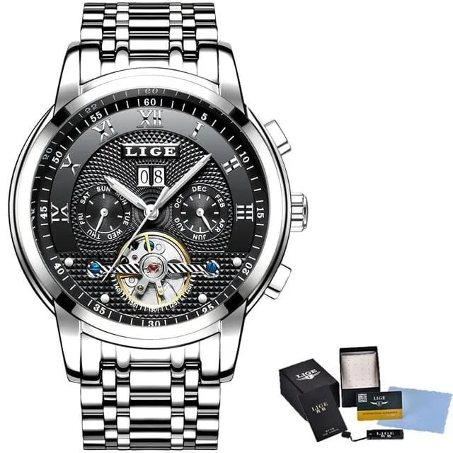 Quartz Stainless Steel 2 Tone Men's Casual Watch