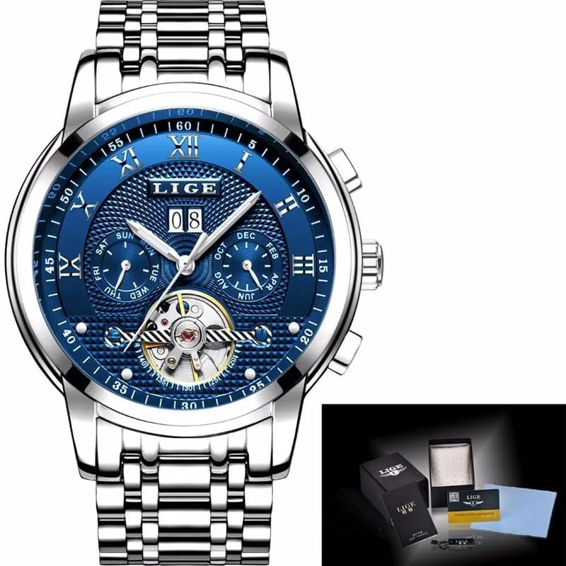 Quartz Stainless Steel 2 Tone Men's Casual Watch