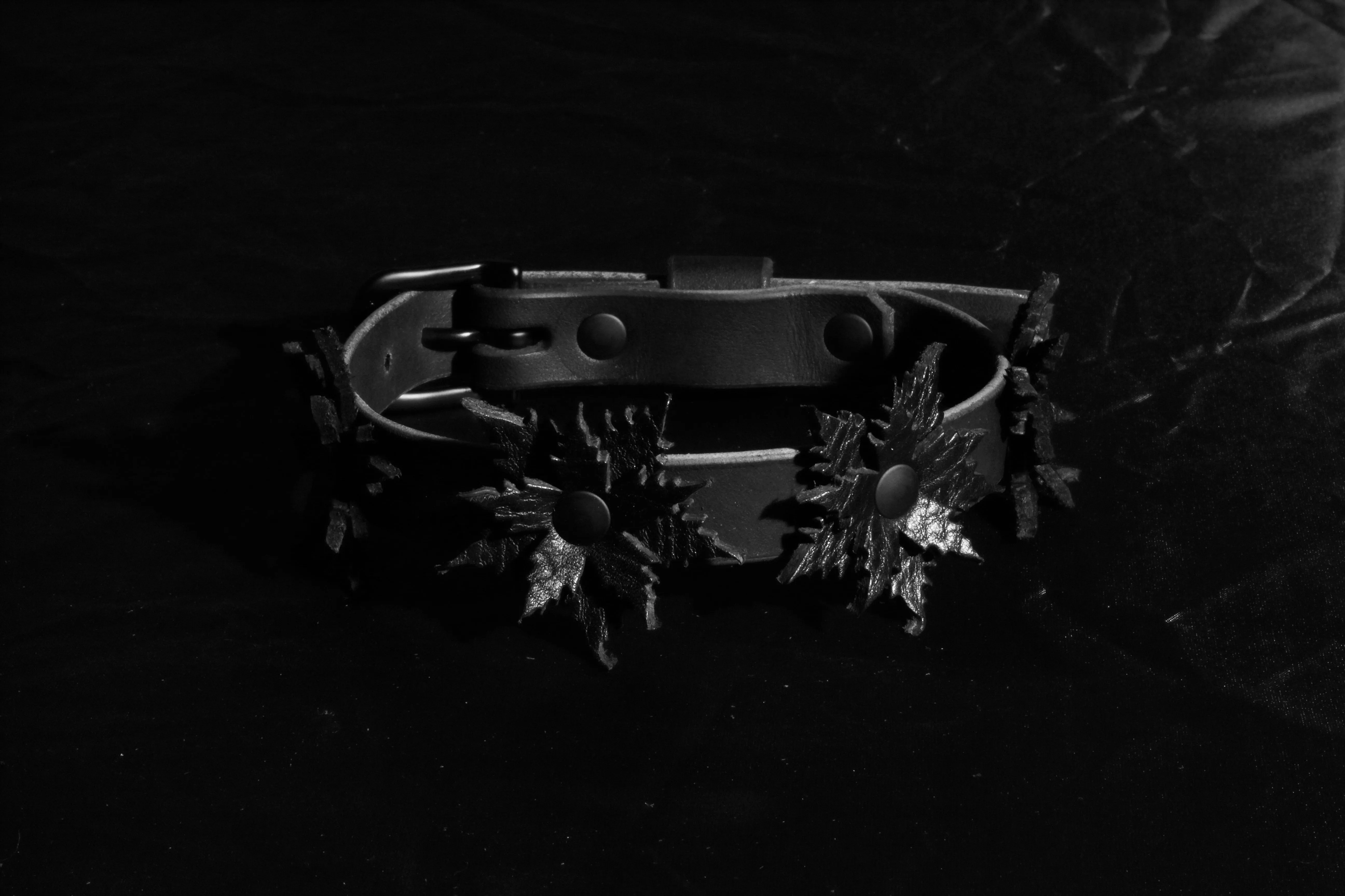 "Dark Nebula" Cosmic Petals Fashion Night Collar