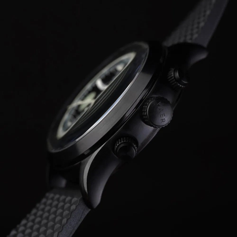 R1 Tactical Chronograph - 40mm / Quick Release Khaki Strap