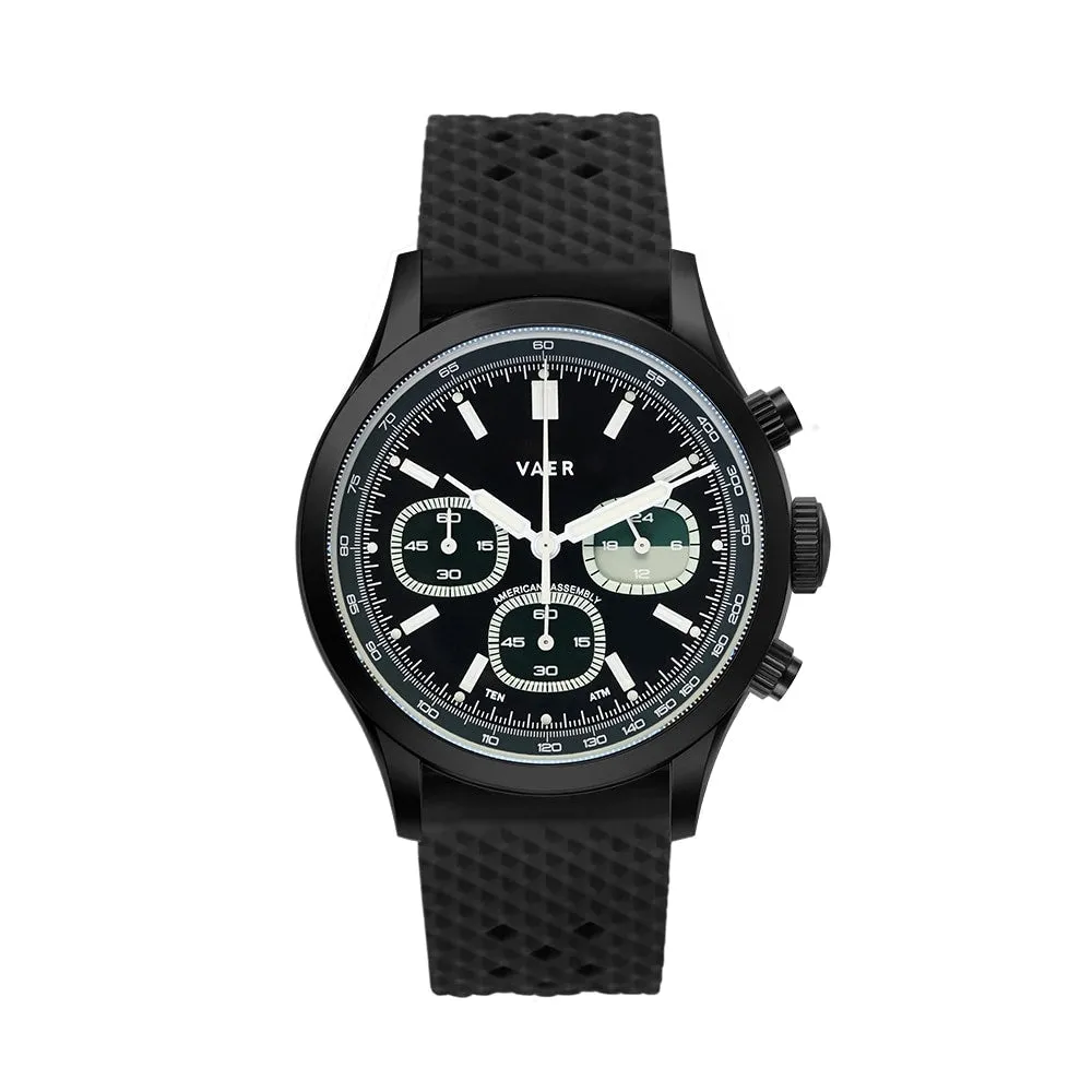 R1 Tactical Chronograph - 40mm / Quick Release Khaki Strap